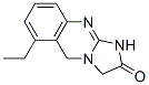 Imidazo[2,1-b]quinazolin-2(3H)-one, 6-ethyl-1,5-dihydro- (9CI) Struktur