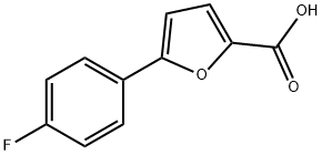 5-(4-FLUORO-PHENYL)-FURAN-2-CARBOXYLIC ACID Struktur