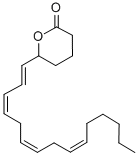 (+/-) 5-HETE LACTONE Struktur