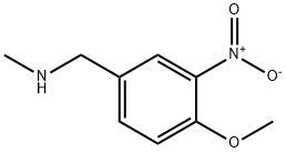 N-(4-Methoxy-3-nitrobenzyl)-N-methylamine Struktur