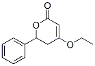 2H-Pyran-2-one,4-ethoxy-5,6-dihydro-6-phenyl-,(-)-(9CI) Struktur