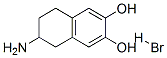 (+/-)-2-AMINO-6,7-DIHYDROXY-1,2,3,4-TETRAHYDRONAPHTHALENE HYDROBROMIDE Struktur