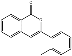 3-(2-TOLYL)-1H-2-BENZOPYRAN-1-ONE Struktur