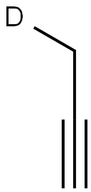 METHYL-D1-ACETYLENE Struktur