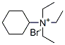 TRIETHYL CYCLOHEXYL AMMONIUM BROMIDE Struktur