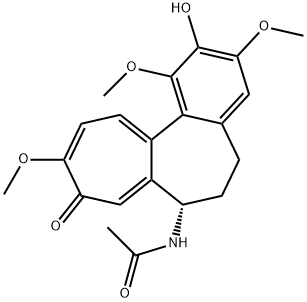 2-DEMETHYLCOLCHICINE Struktur