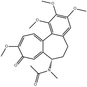 Colchicine, N-methyl- Struktur