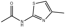 2-ACETAMIDO-4-METHYLTHIAZOLE Struktur