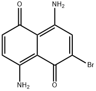 4,8-diamino-2-bromo-1,5-naphthoquinone Struktur