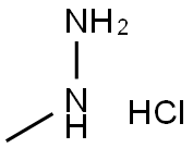 Methylhydrazinehydrochloride Struktur