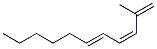 (3Z,5E)-2-Methyl-1,3,5-undecatriene Struktur