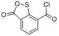 3H-2,1-Benzoxathiole-7-carbonyl chloride, 3-oxo- (9CI) Struktur