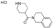 3,4-Dihydro-2(1H)-isoquinolinyl(4-piperidinyl)-methanone hydrochloride Struktur