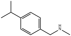 Benzenemethanamine, N-methyl-4-(1-methylethyl)- (9CI) Struktur