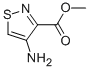 3-Isothiazolecarboxylicacid,4-amino-,methylester(9CI) Struktur