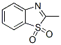 Benzothiazole, 2-methyl-, 1,1-dioxide (9CI) Struktur