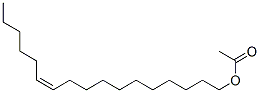 Acetic acid (Z)-11-heptadecenyl ester Struktur