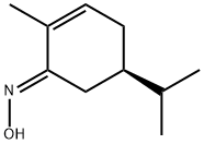 2-Cyclohexen-1-one,2-methyl-5-(1-methylethyl)-,oxime,(1E,5R)-(9CI) Struktur