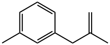 2-Methyl-3-(3-methylphenyl)prop-1-ene Struktur