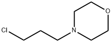 N-(3-Chloropropyl)morpholine Structure