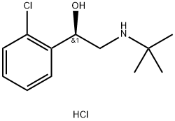 tulobuterol hydrochloride Struktur