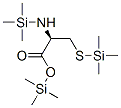 N,S-Bis(trimethylsilyl)-L-cysteine trimethylsilyl ester Struktur