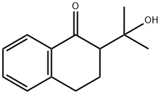 1(2H)-Naphthalenone,  3,4-dihydro-2-(1-hydroxy-1-methylethyl)- Struktur