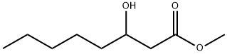 methyl 3-hydroxyoctanoate  Struktur