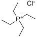 TETRAETHYLPHOSPHONIUM CHLORIDE Struktur