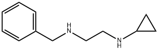 N-(2-(BENZYLAMINO)ETHYL) CYCLOPROPANAMINE Struktur