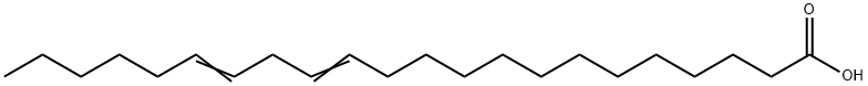 CIS-13,16-DOCOSADIENOIC ACID Struktur