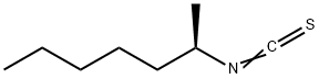 (R)-(-)-2-HEPTYL ISOTHIOCYANATE Struktur