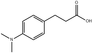 3-[4-(DIMETHYLAMINO)PHENYL]PROPANOIC ACID Struktur