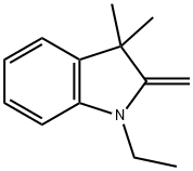 1-Ethyl-2-methylene-3,3-dimethylindoline Struktur