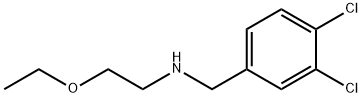 3,4-Dichloro-N-(2-ethoxyethyl)benzenemethanamine Struktur