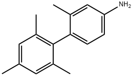 2',3,4',6'-Tetramethyl[1,1'-biphenyl]-4-amine Struktur