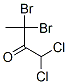 3,3-Dibromo-1,1-dichloro-2-butanone Struktur