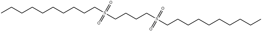 1,4-Bis(decylsulfonyl)butane Struktur