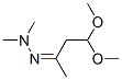 4,4-Dimethoxy-2-butanone dimethyl hydrazone Struktur