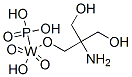 tris-(hydroxymethyl)aminomethane phosphotungstate Struktur