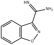 1,2-Benzisoxazole-3-carboximidamide Struktur