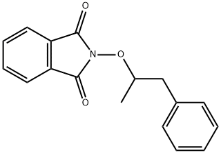 2-(1-phenylpropan-2-yloxy)isoindole-1,3-dione Struktur