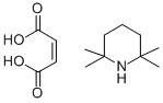 2,2,6,6-Tetramethylpiperidine maleate Struktur