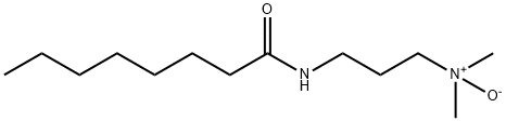 N-[3-(dimethylamino)propyl]octanamide N-oxide  Struktur