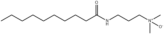 N-[3-(dimethylamino)propyl]decanamide N-oxide  Struktur