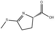 2H-Pyrrole-2-carboxylicacid,3,4-dihydro-5-(methylthio)-,(S)-(9CI) Struktur