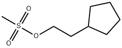 CYCLOPENTENEETHANOL, 1-METHANSULFONATE Struktur