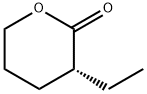 2H-PYRAN-2-ONE, 3-ETHYLTETRAHYDRO-, (R)- Struktur