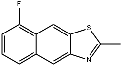 Naphtho[2,3-d]thiazole, 8-fluoro-2-methyl- (7CI,8CI) Struktur