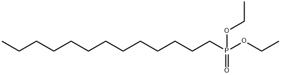 Tridecylphosphonic acid diethyl ester Struktur